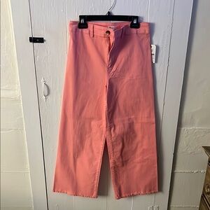 Billabong Pink Flare Wide Leg Jeans